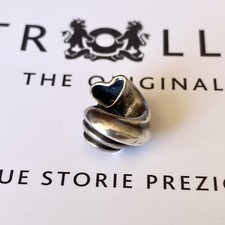 Authentic Trollbeads Bead in Argento - Conchiglia d'Amore TAGBE-20069 Ritirato