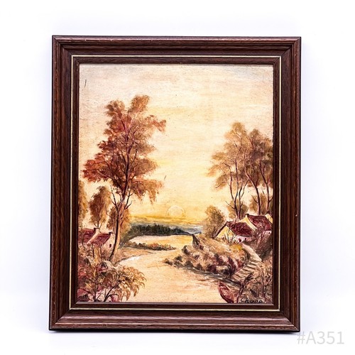 Quadro olio vintage - ad,