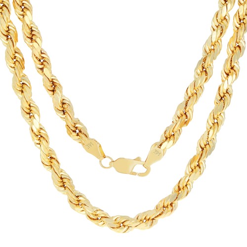 14k solido oro giallo 8mm - oro,