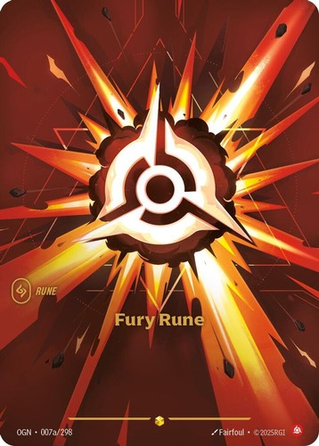 Fury rune - rune, (alternate