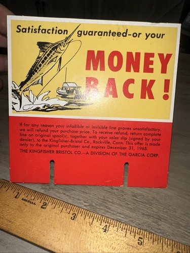 1965 kingfisher fishing line - 1965,