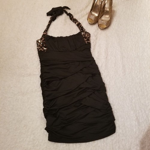 Abito bodycon con paillettes