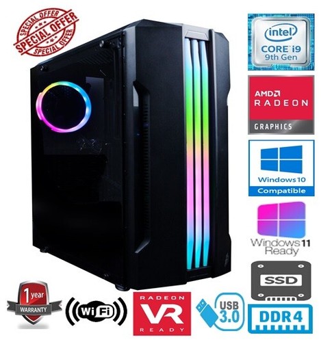 Gaming intel core i9 - pc,