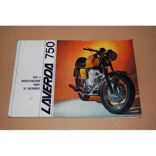 Laverda 750 libretto uso - 750, gt