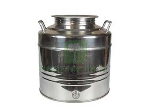 1pz fusto inox per - 1pz, olio