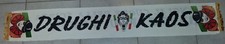 Sciarpa Bufanda Scarf Ultras vintage Juventus DRUGHI KAOS raso