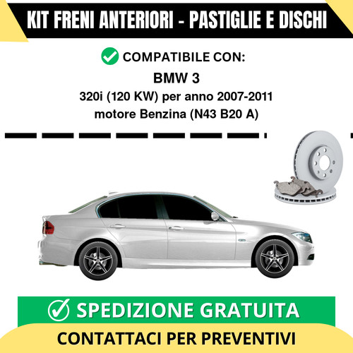 Kit freni anteriori pastiglie - freni, (pastiglie
