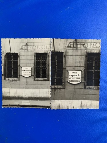 Cartolina garage auto car - garage,