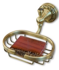Portasapone Parete Ottone