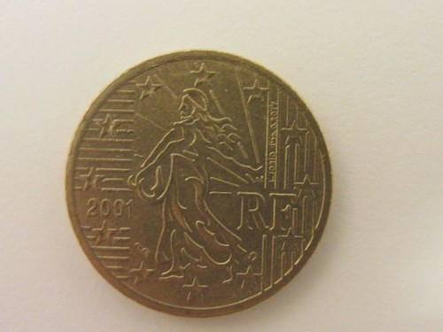 Moneta centesimi di euro - moneta, da