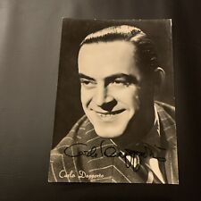 Autografo Artisti Carlo Dapporto ( Attore)