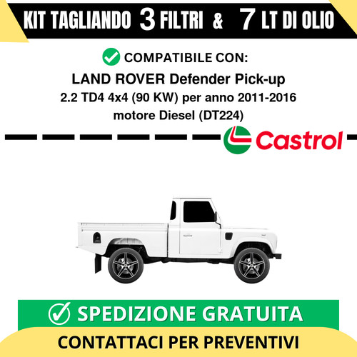 Tagliando per land rover - land,