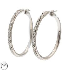 Orecchini oro bianco 18 kt 750