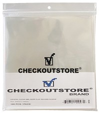 COS Clear Plastic BOPP for 12"