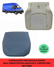 RICAMBIO IMBOTTITURA SEDUTA CON FODERINO PER IVECO NEW DAILY(dal 2010 al 2013)