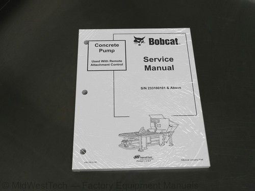 Bobcat attacco pompa - bobcat,