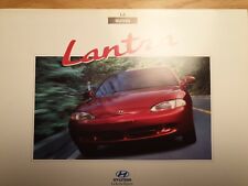 DEPLIANT BROCHURE HYUNDAI LANTRA IN ITALIANO 6 PAGINE 1997