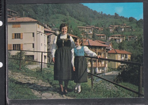 Cartolina costume cervarolo - cartolina,