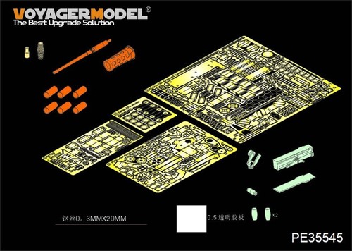 Voyager pe35545 set - voyager, 1/35