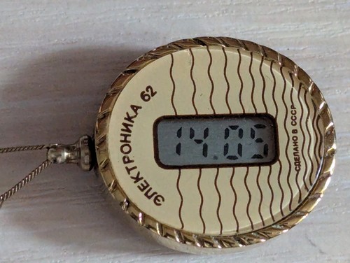 Orologio digitale sovietico