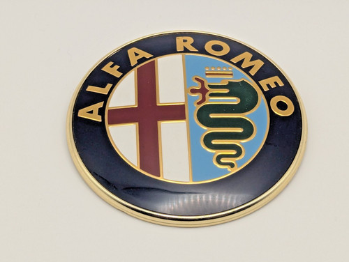 Alfa romeo logo metallo - romeo,