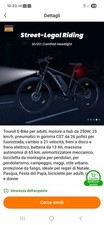 bicicletta elettrica pedalata assistita usata