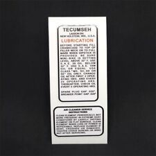 DECALCOMANIE SERVIZIO MOTORE