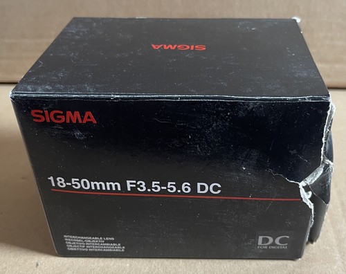 Sigma 50mm 5 - sigma, 18-50