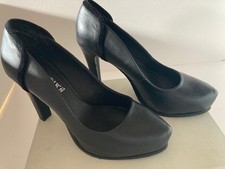 Cafè noir decollete  - tg. 39 - tacco 10 - pelle nera