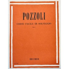 Pozzoli Corso facile di solfeggio Prima parte