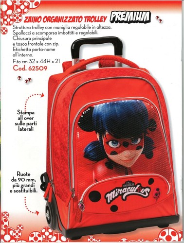 Zaino trolley miraculous - trolley,