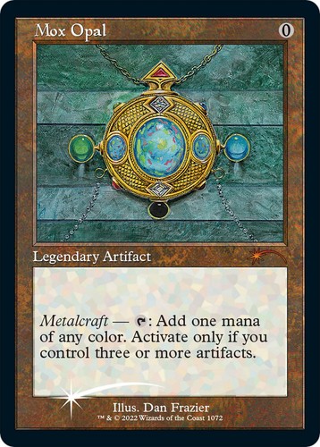 Mox opal foil - (retro, (foil