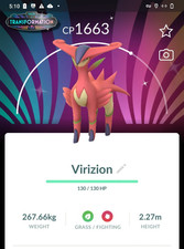 Shiny Virizion Sfondo 2025