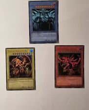 YUGIOH! - DRAGO ALATO RA + OBELISK + SLIFER - LC01 - ITALIANO -EDIZIONE LIMITATA