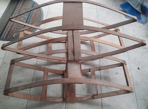 Scaldaletto antico legno - in,