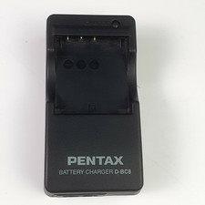 Pentax Battery Charger D-BC8 D-LI8 optio E65 E75 E85 L20 M85 T10 T20 WP S7 X SV