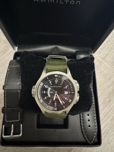 Hamilton khaki navy gmt - khaki,