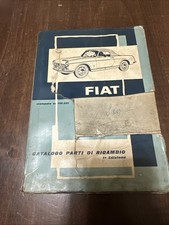 Fiat 1200 Spider 1959 Catalogo