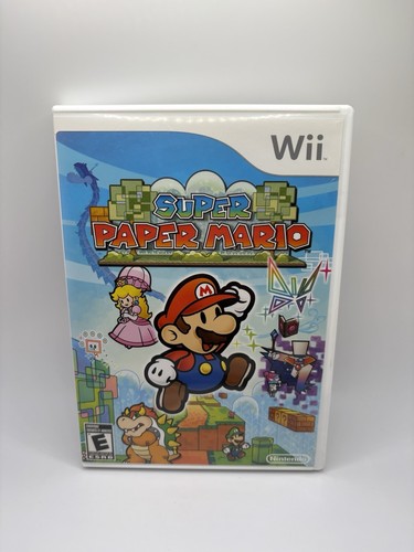 Nintendo wii super paper - super,