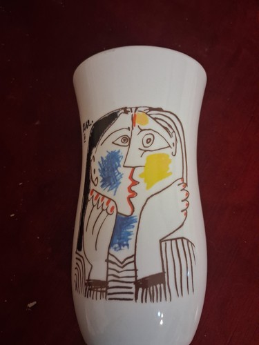 Tognana vaso ceramica bianco - vaso,