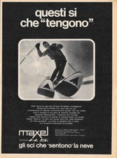 Maxel H.S gli sci che sentono la neve - Advertising 1968