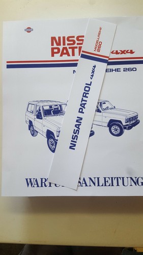 Manuale officina nissan patrol - officina,