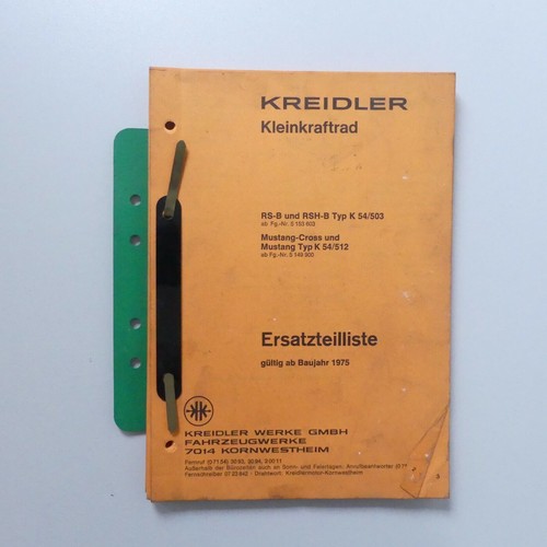 Kreidler rsh k54 503 - rs,