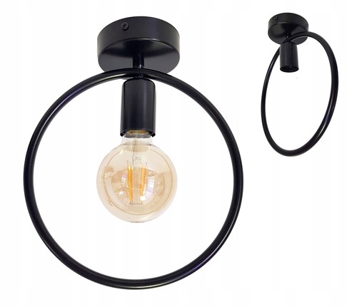 Plafoniera lampadina edison - a,