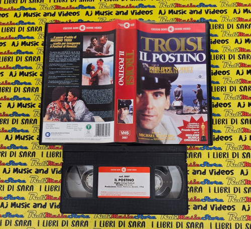 Vhs film postino massimo - vhs,