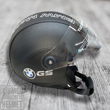 Casco vintage in pelle