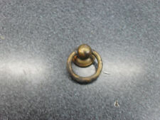 MANIGLIA  A PENDOLO ANTICHIZZATE PER MOBILI ANTICHI OTTONE RESTAURO MANIGLIA