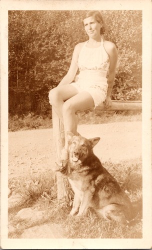 Foto istantanea vintage - , donna