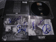 Nirvana autograph KURT Cobain