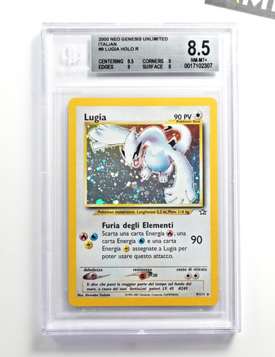Pokemon bgs lugia 9 holo - pokemon, 8.5